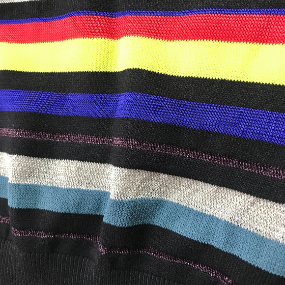 Pencil Skirt w/Crop Top Multi Color W/Shimmer - Picture 5 of 7